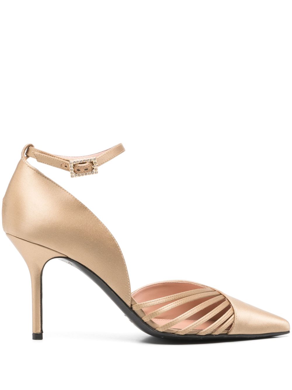 Alberta Ferretti Evening 高跟鞋（8.5厘米） - 褐色