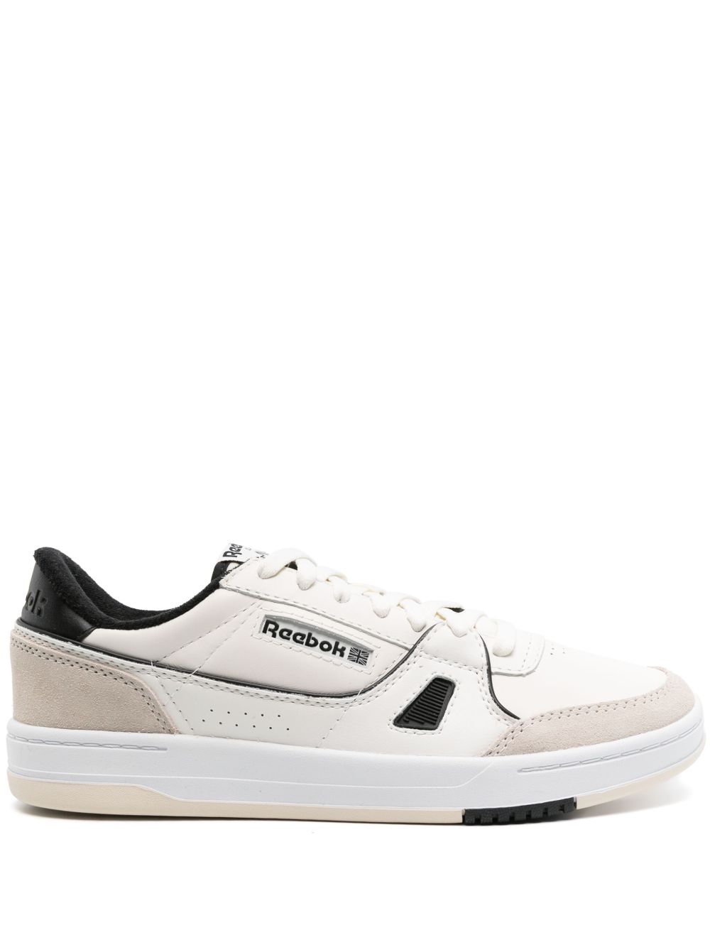 Reebok LT Court 皮质运动鞋 - 白色