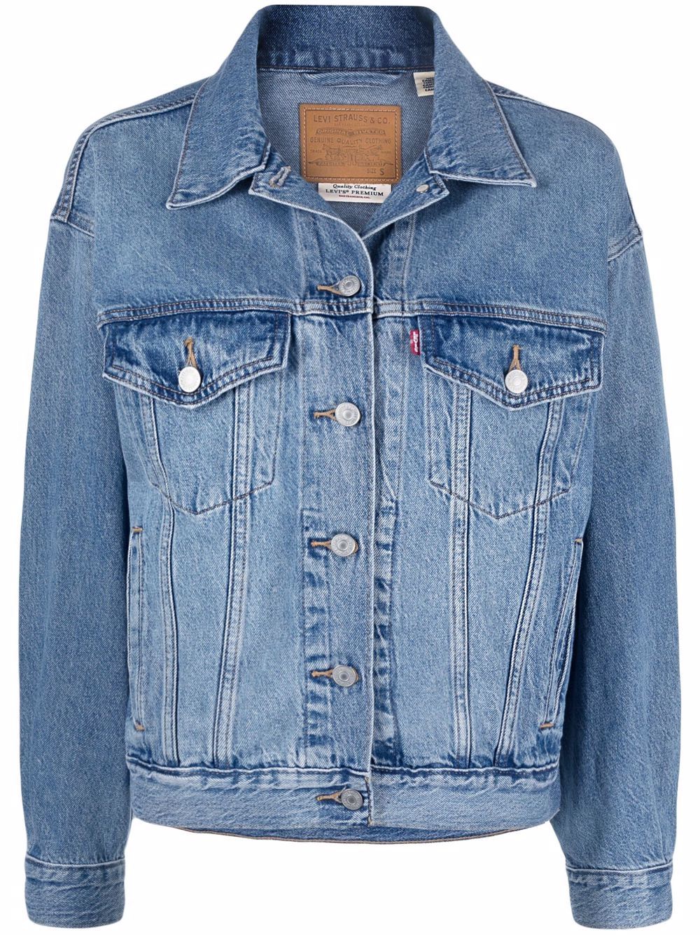 Levi's The Original Trucker 牛仔夹克 - 蓝色