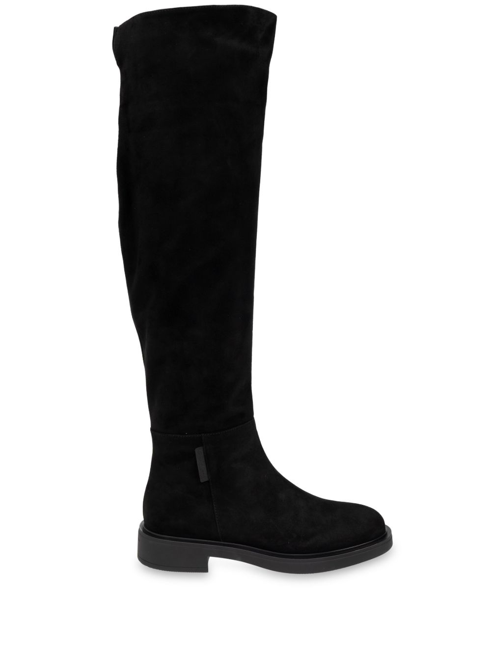 Gianvito Rossi Lexington 皮靴 - 黑色