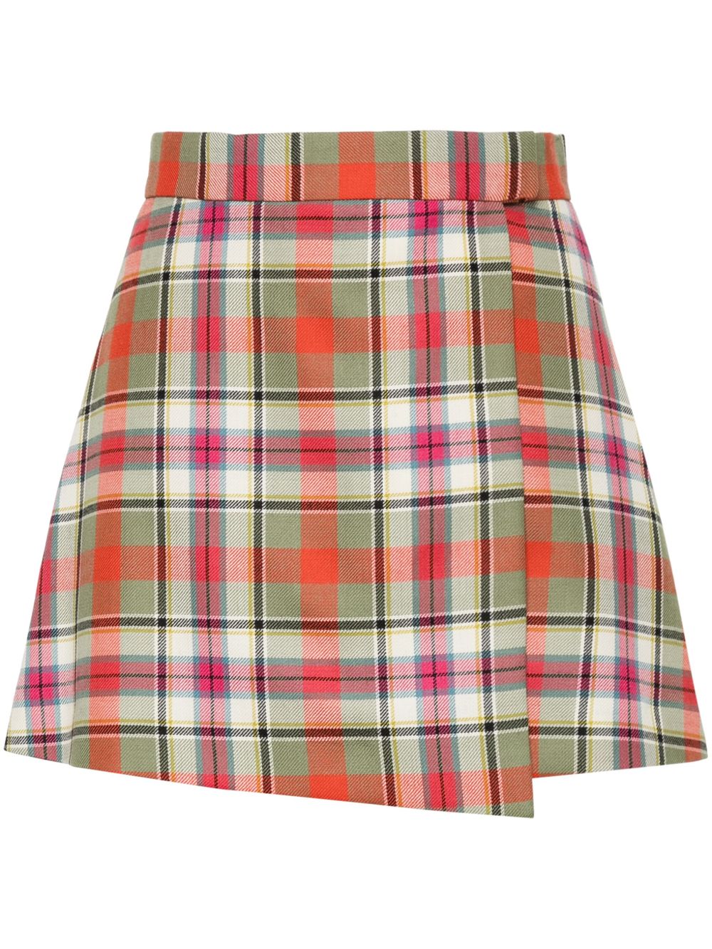 Vivienne Westwood Cut Off 迷你半身裙 - 彩色