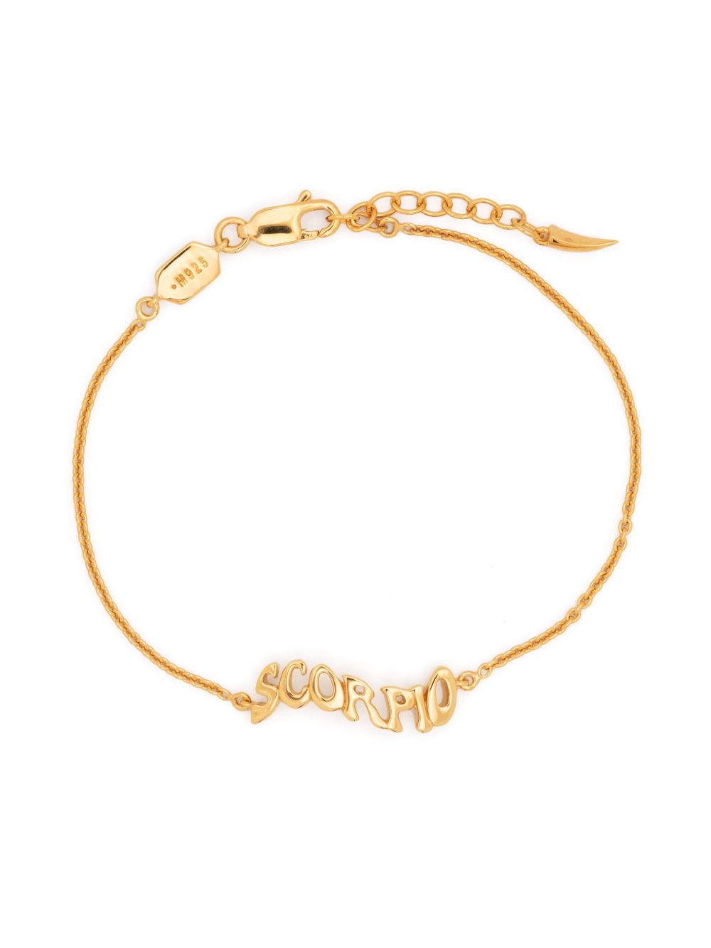 Missoma Scorpio zodiac-sign bracelet - 金色
