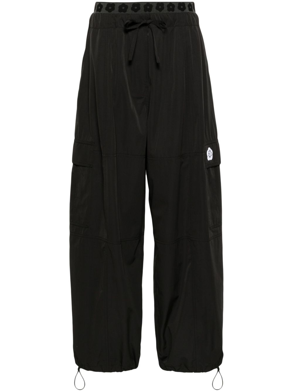 Kenzo Boke 2.0 抽绳工装裤 - 黑色