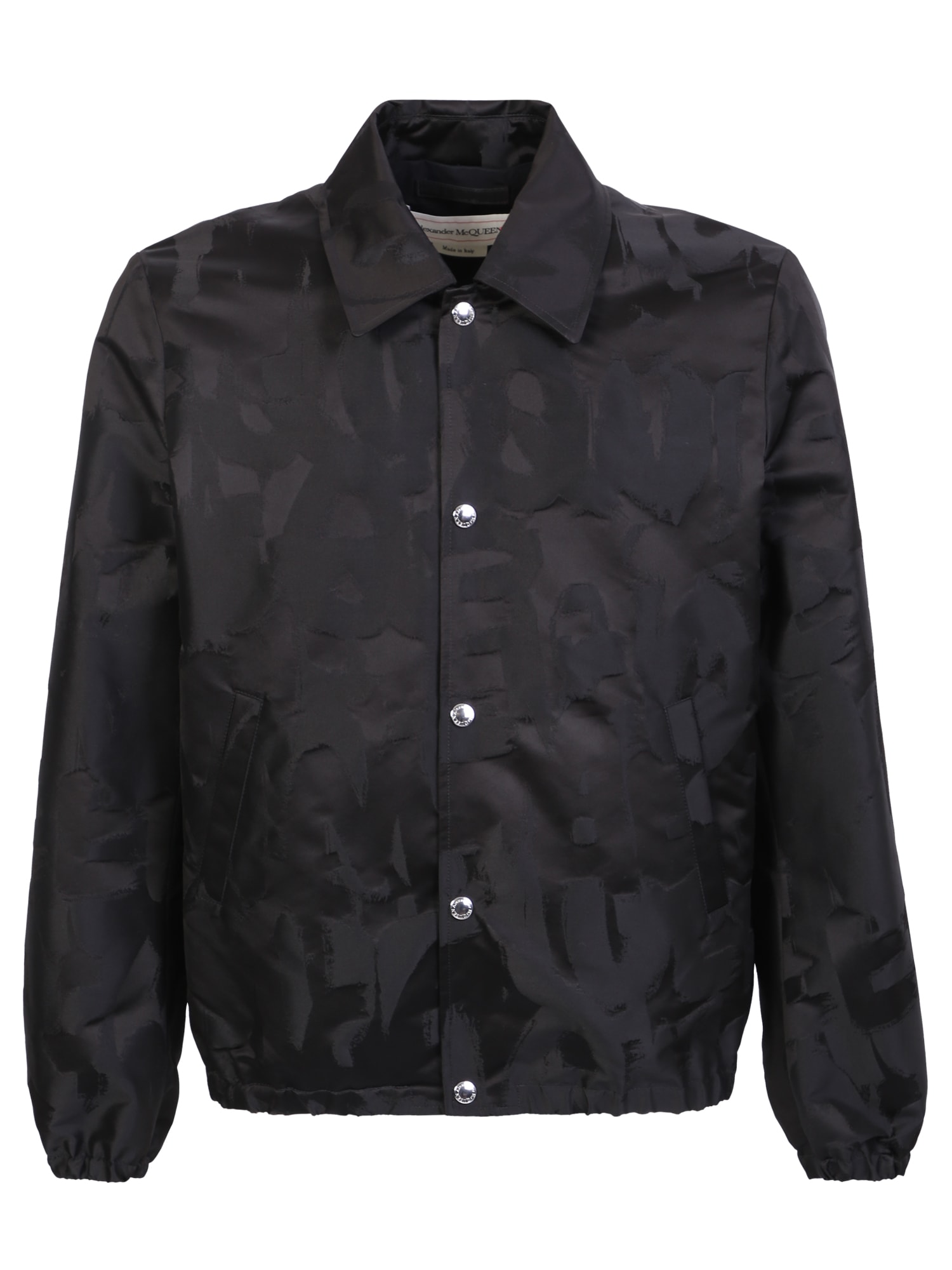 Alexander McQueen Graffiti Logo Jacket