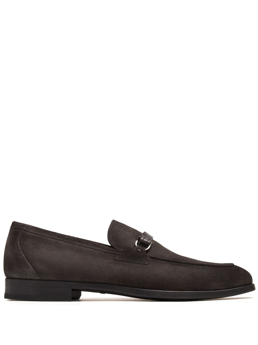 Magnanni 绒面皮乐福鞋 - 灰色