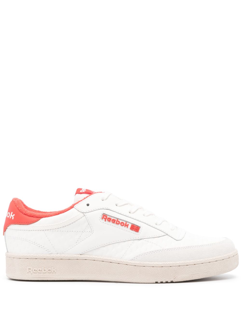 Reebok Club C 皮质运动鞋 - 白色