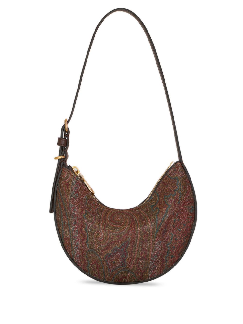 ETRO Etro Essential 迷你单肩包 - 褐色