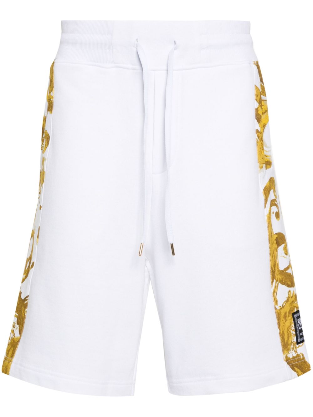 Versace Jeans Couture Watercolour Couture 短裤 - 白色