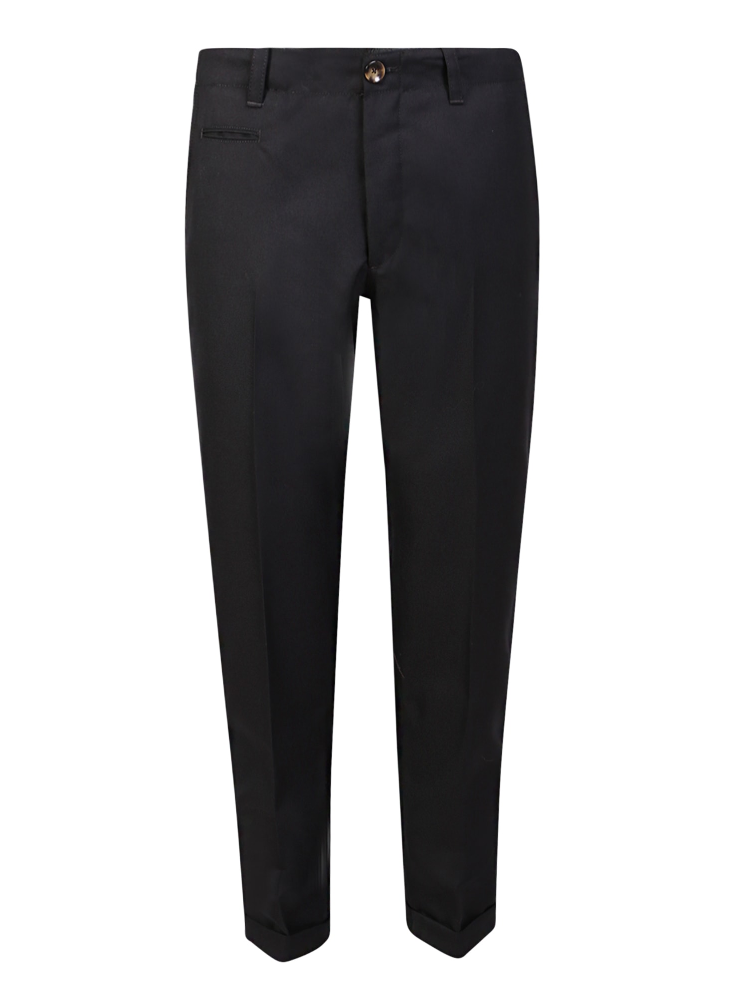 PT Torino Wool Pants In Black