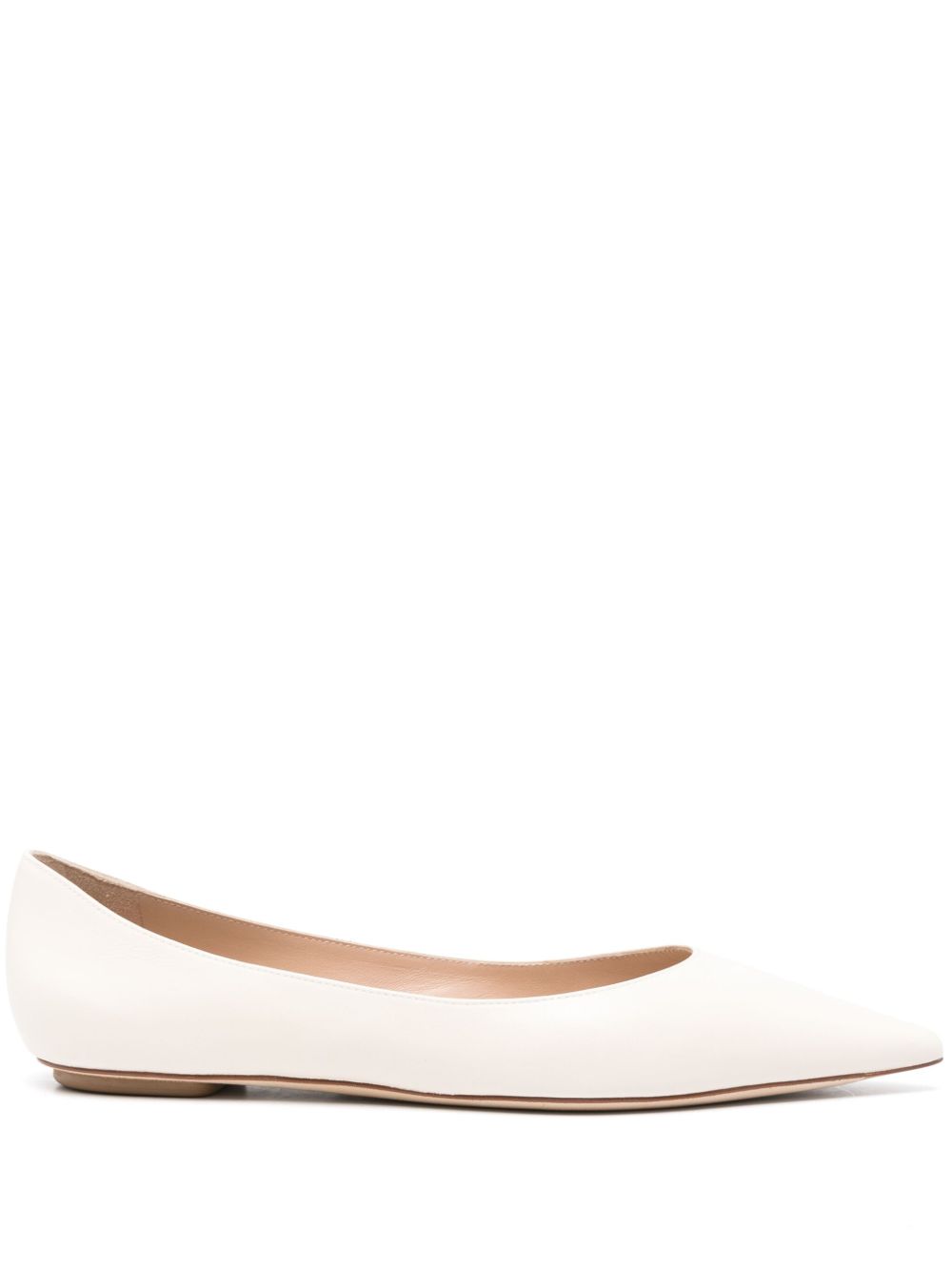Stuart Weitzman Emilia 芭蕾平底鞋 - 中性色