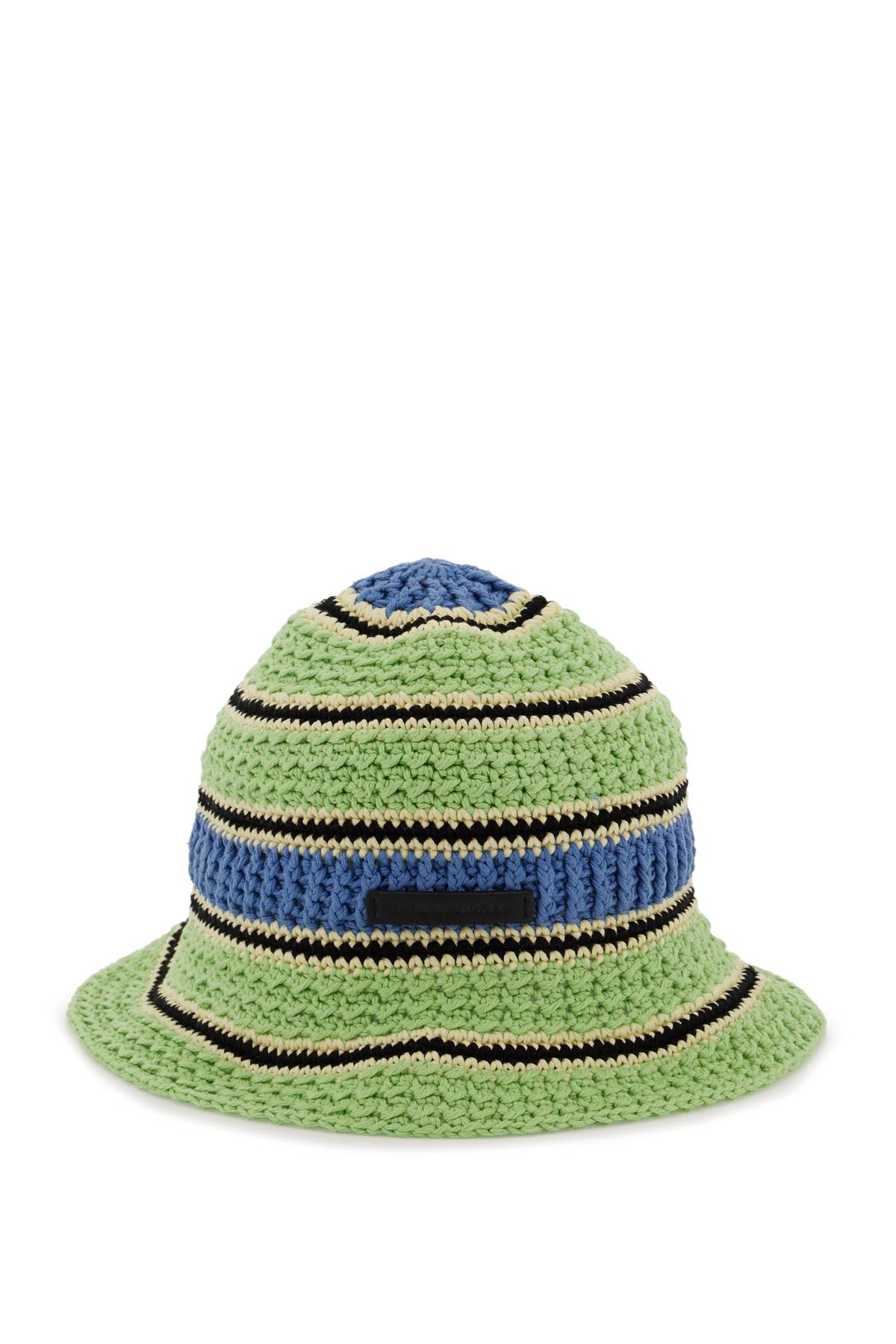 Stella McCartney Striped Crochet Hat
