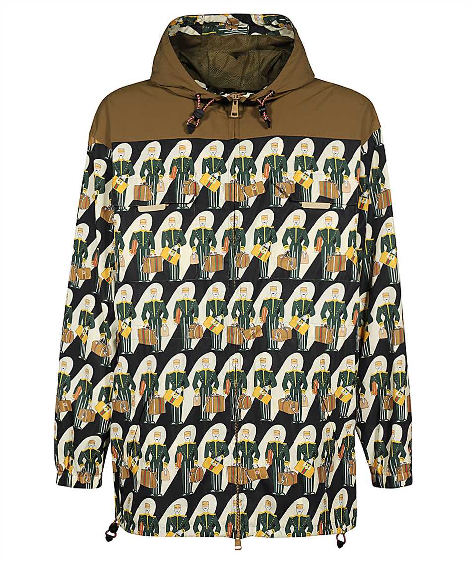 Gucci Technical Fabric Hooded Jacket