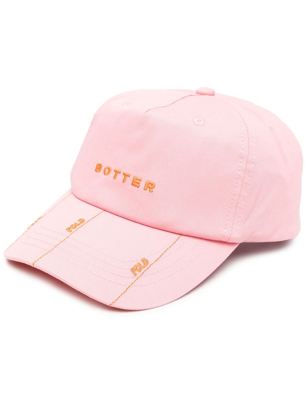 Botter logo印花棒球帽 - 粉色