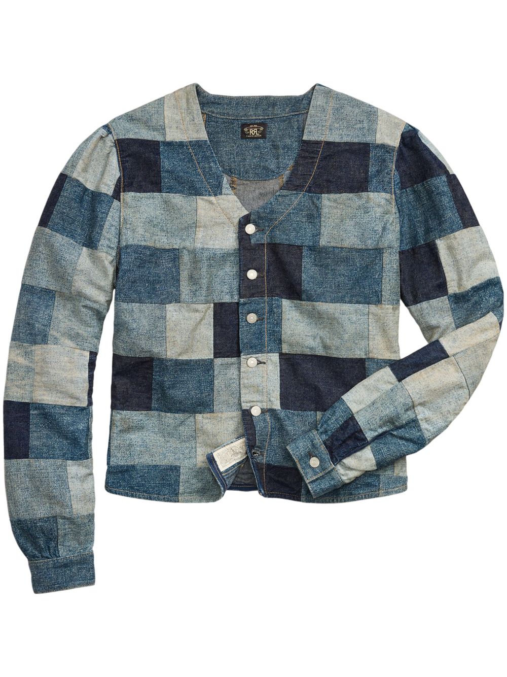 Ralph Lauren RRL 经典棉衬衫 - 蓝色