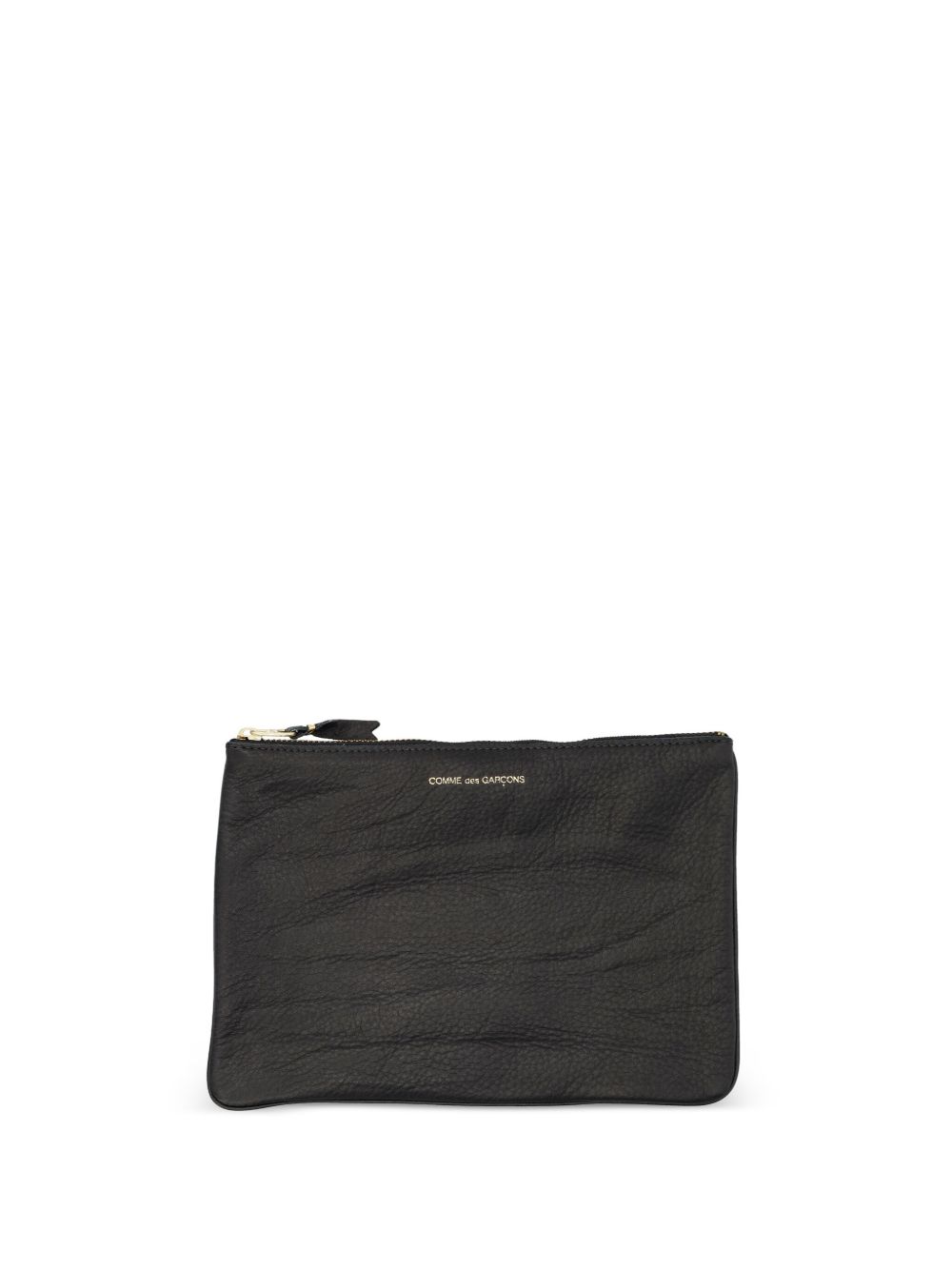 Comme Des Garçons Wallet 皮质钱包 - 黑色