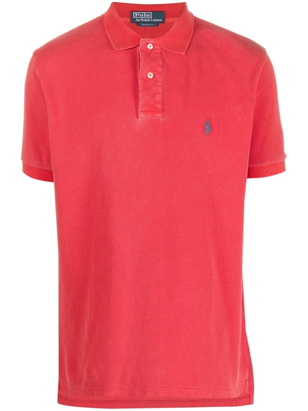 Polo Ralph Lauren logo刺绣polo衫 - 红色