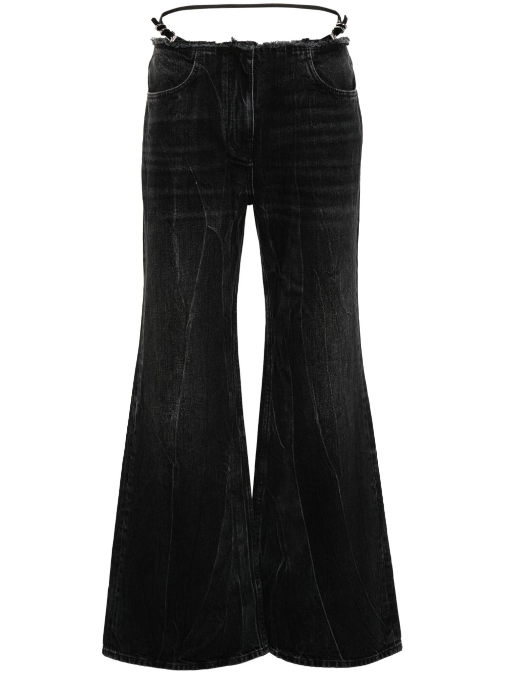Givenchy Voyou 牛仔裤 - 黑色