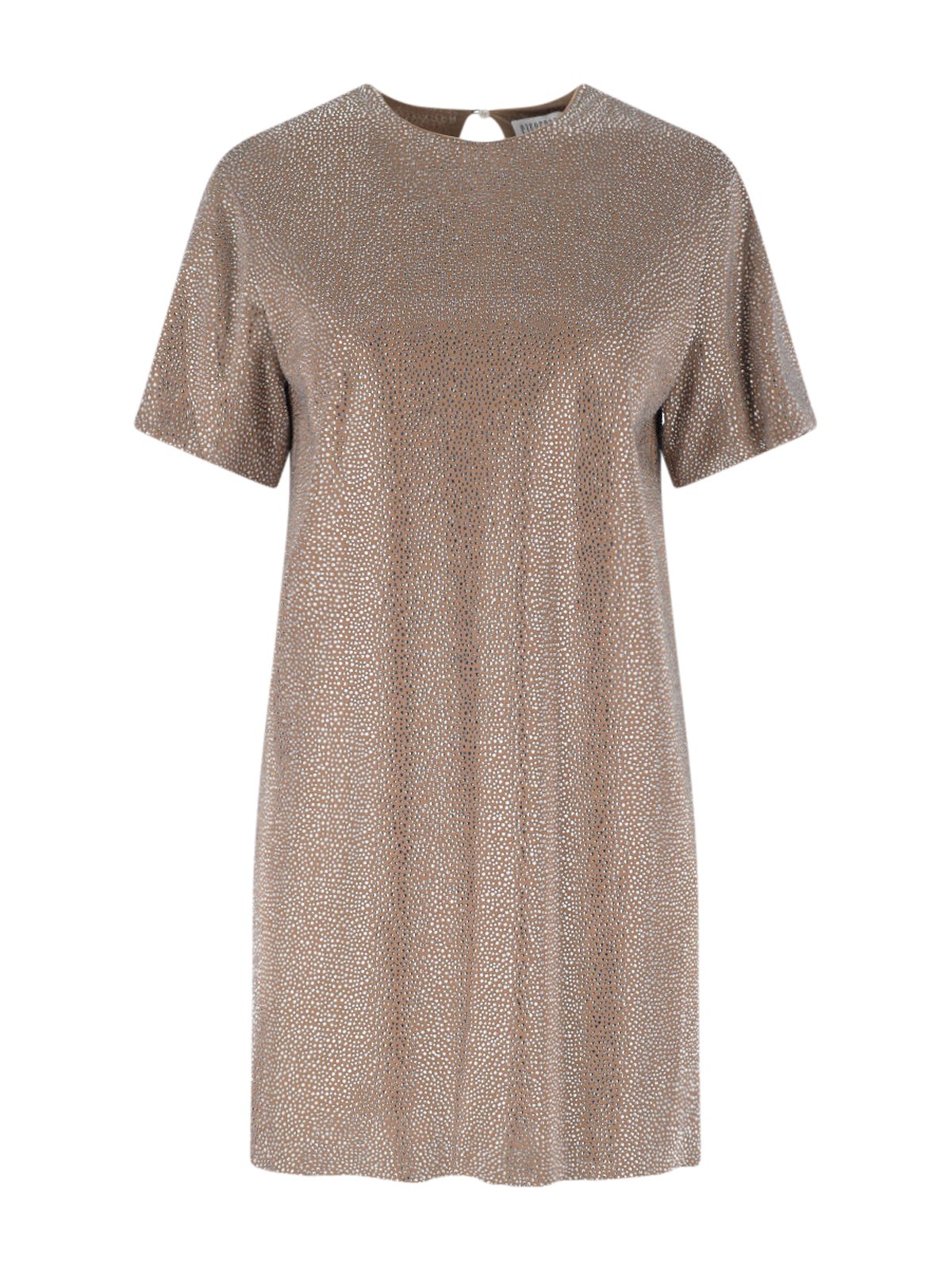 Giuseppe Di Morabito Rhinestone Mini Dress