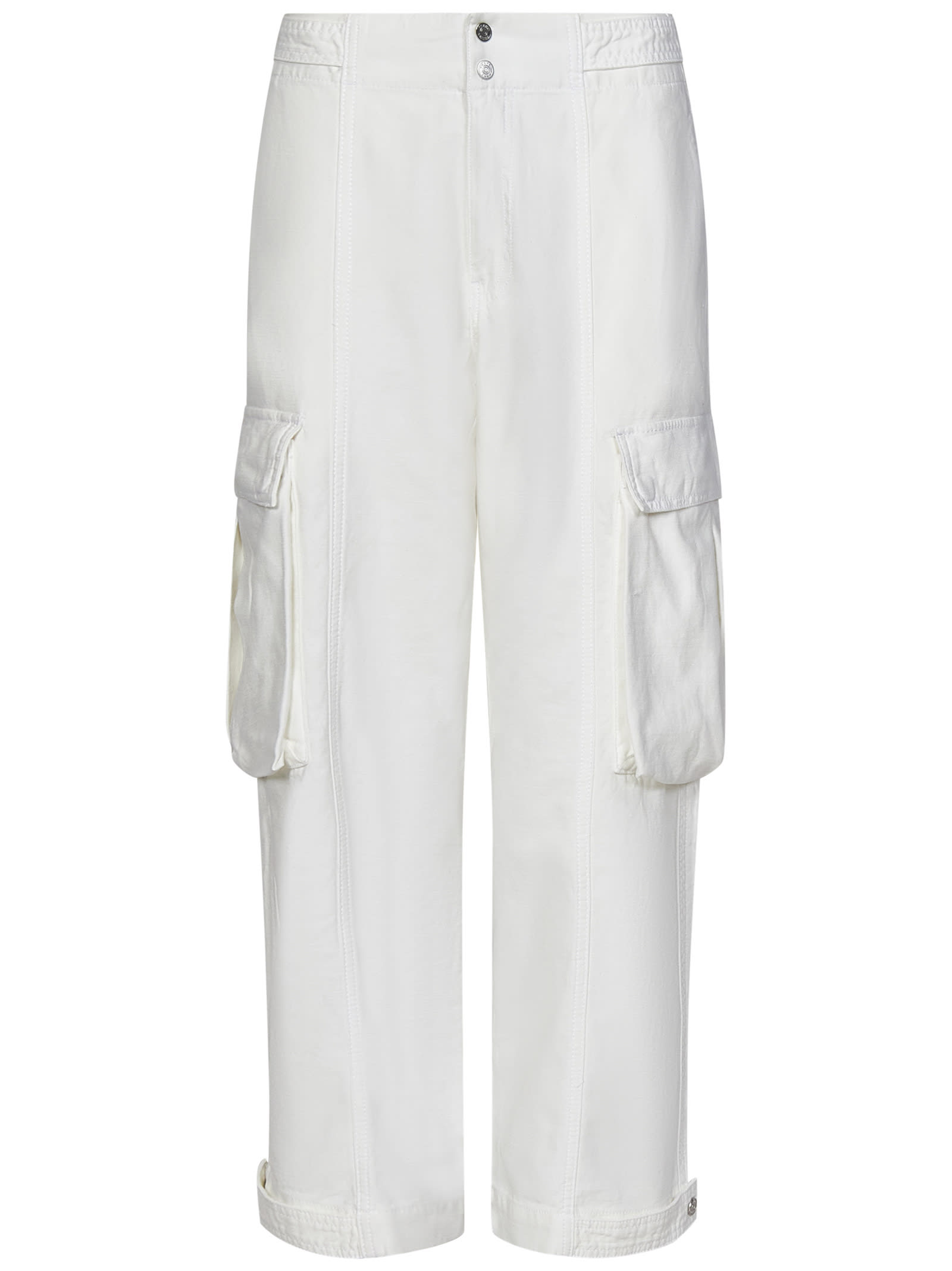 Frame Wide Leg Cargo Trousers