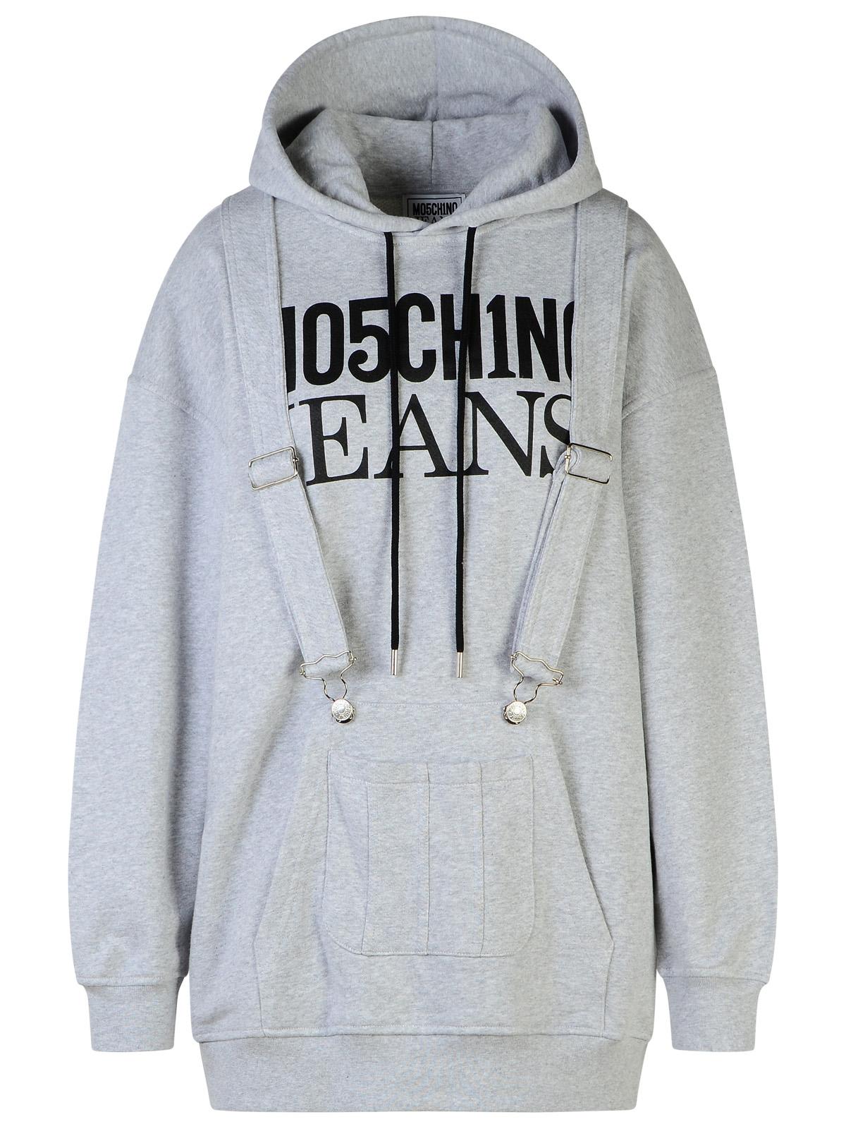 M05CH1N0 Jeans Gray Cotton Dress