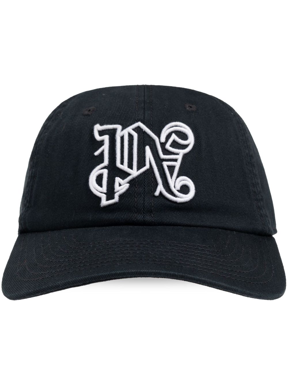 Palm Angels 经典logo棒球帽 - 黑色