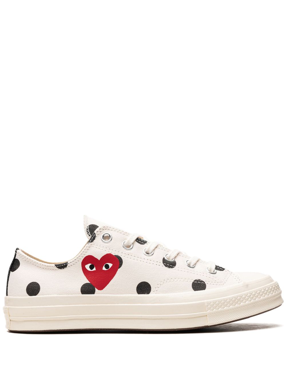 Converse x Comme Des Garcons Chuck 70 OX 板鞋 - 白色