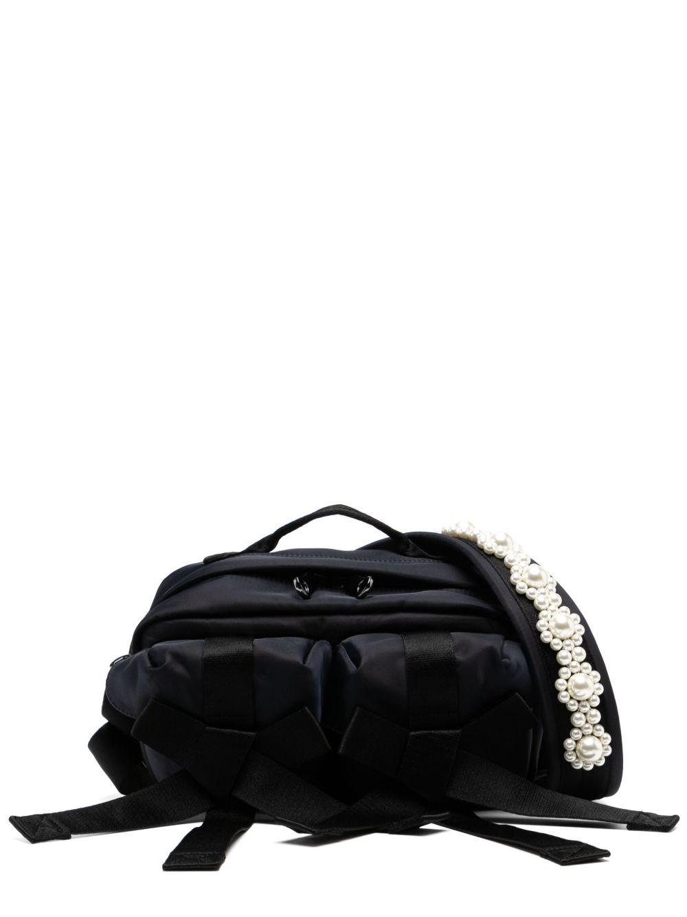 Simone Rocha Classic Bow 单肩包 - 蓝色