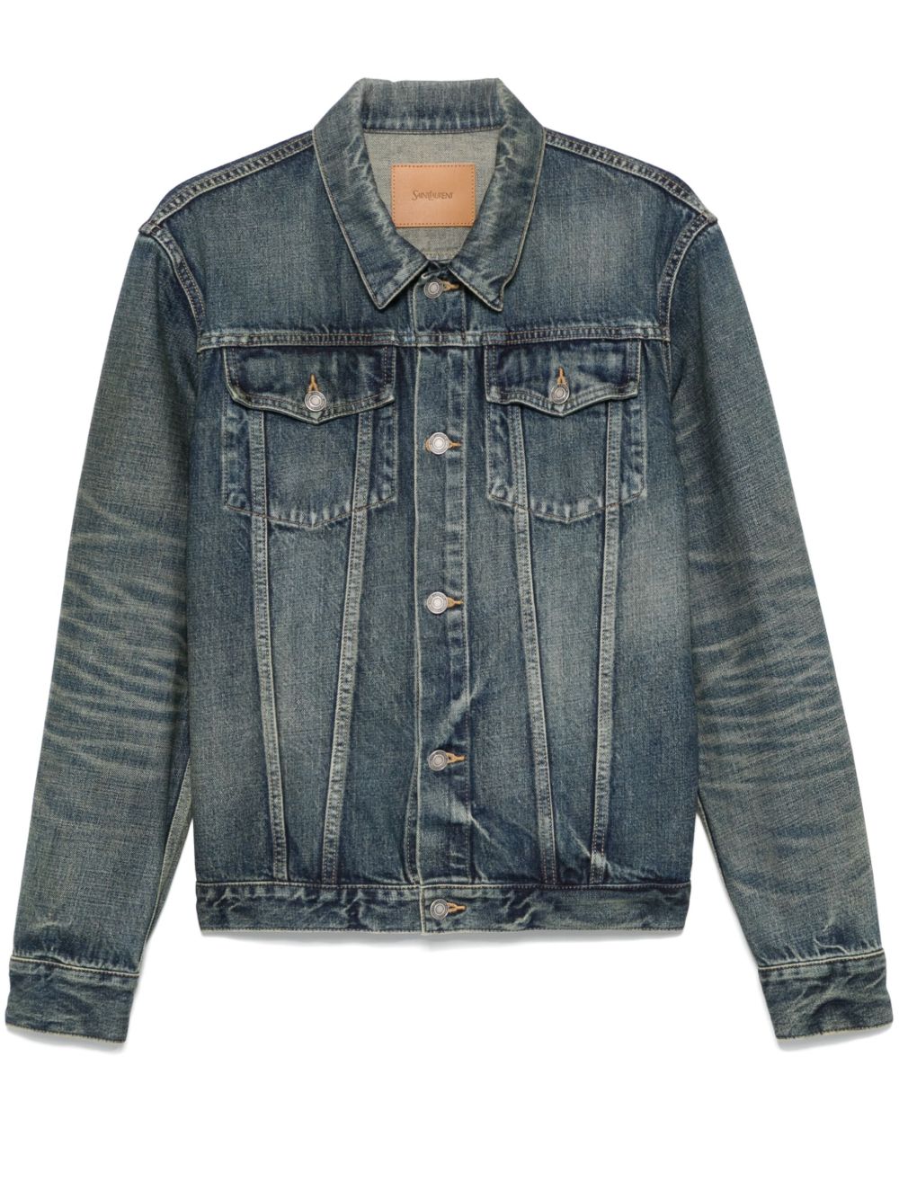 Saint Laurent 牛仔夹克 - 蓝色