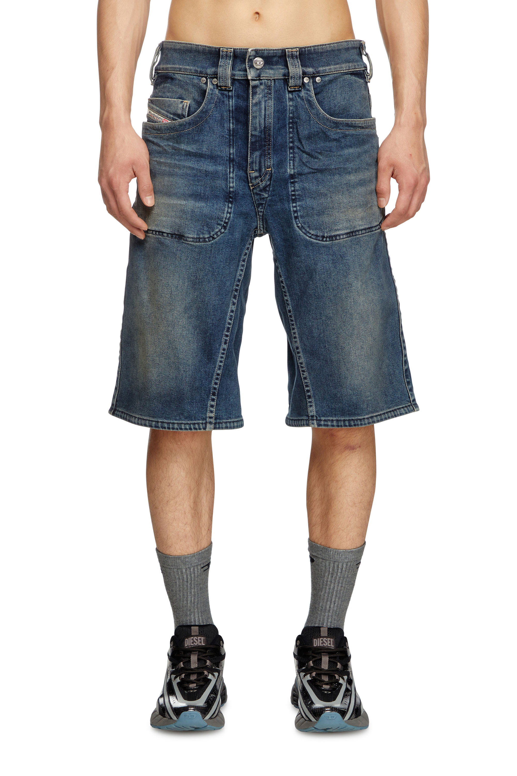 Diesel - Bermuda shorts in Rehab denim - Shorts - Man - Blue