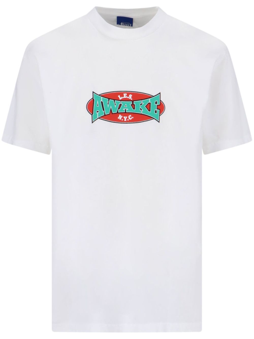 Awake NY logo印花T恤 - 白色