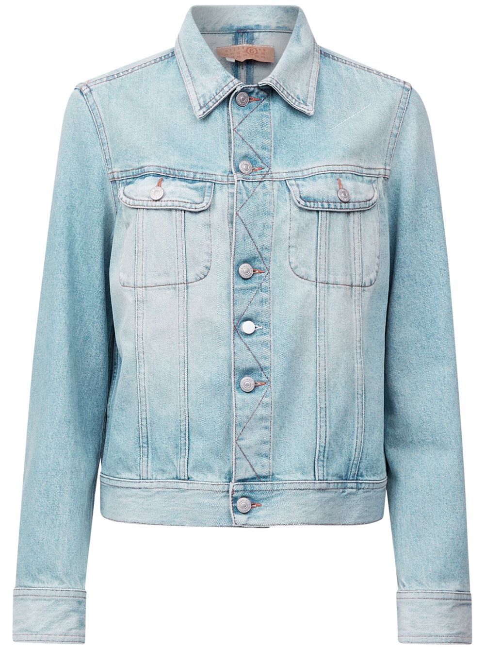 MM6 Maison Margiela 镂空夹克 - 蓝色