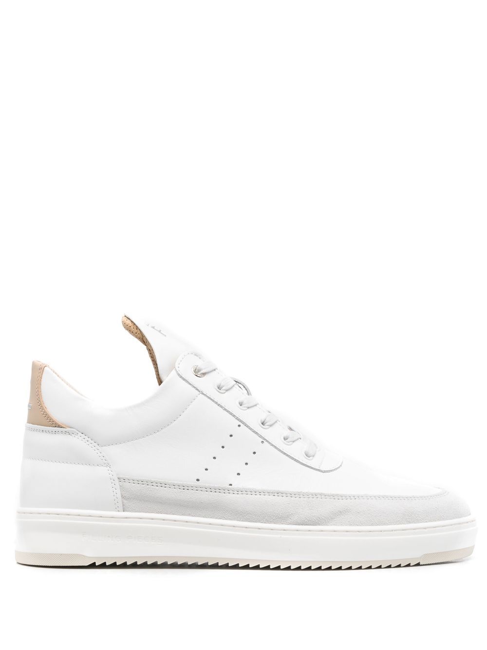 Filling Pieces 系带高帮运动鞋 - 白色