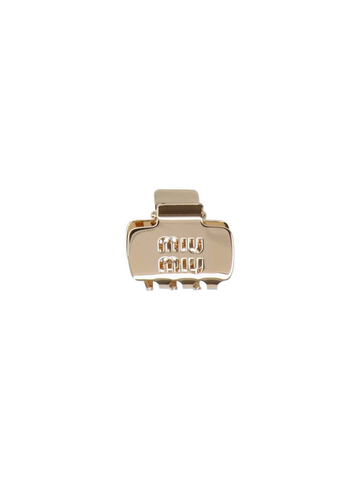 miu miu Small Logo Clasp