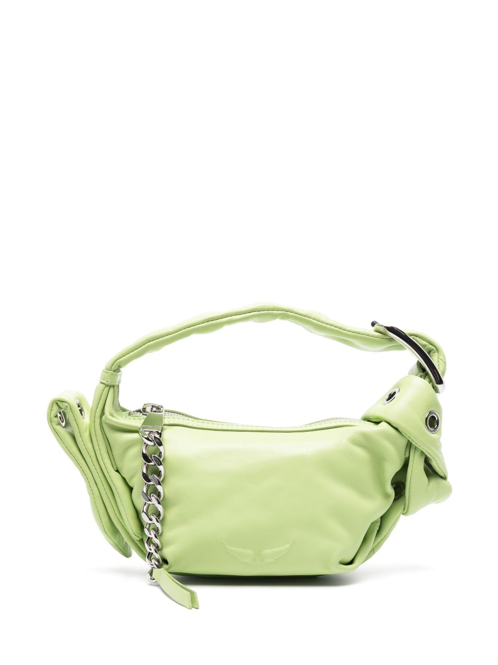 Zadig&Voltaire Le Cecilia 皮质迷你包 - 绿色