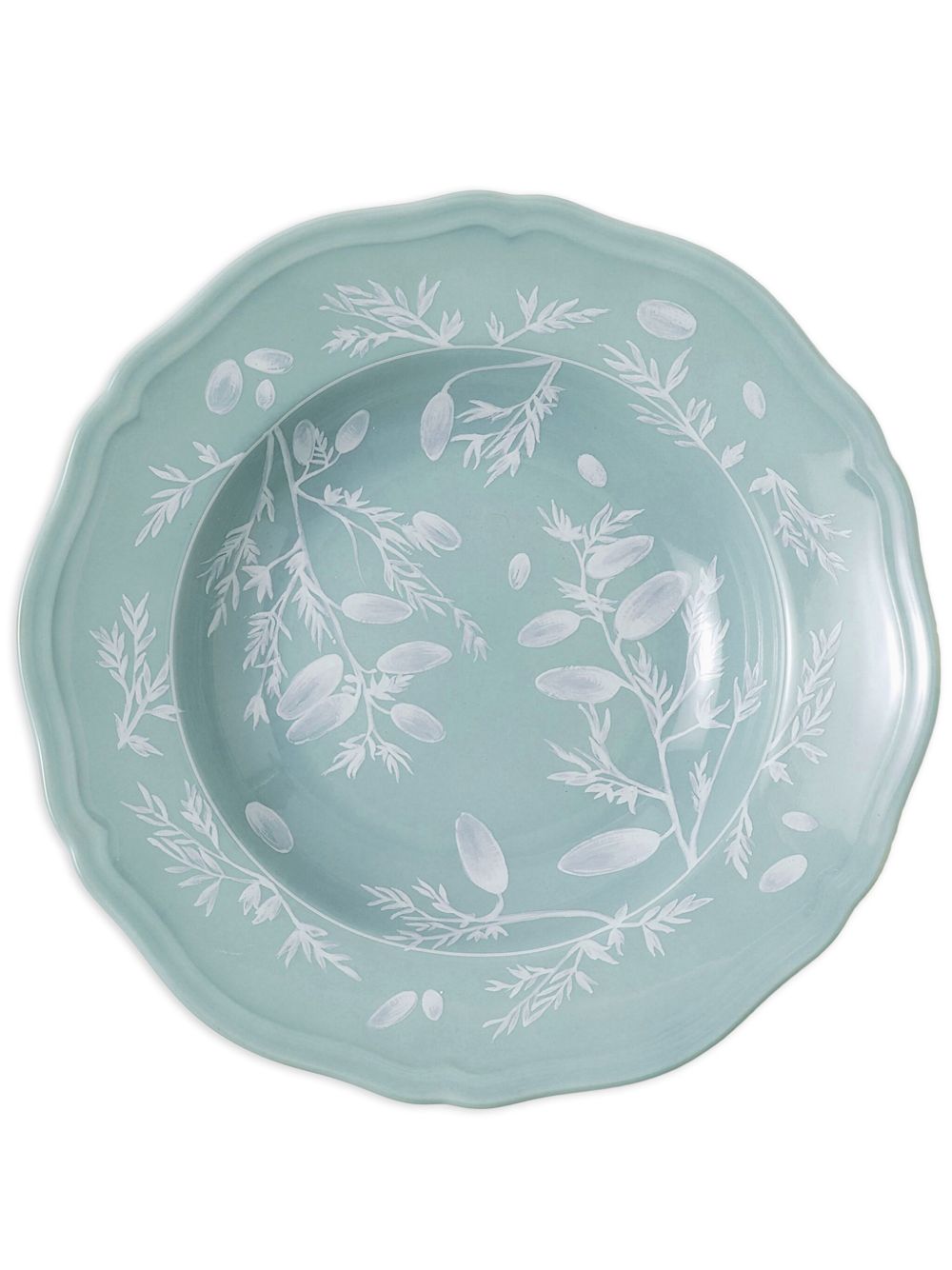 Cabana x GINORI 1735 soup dessert plate (24cm) - 绿色