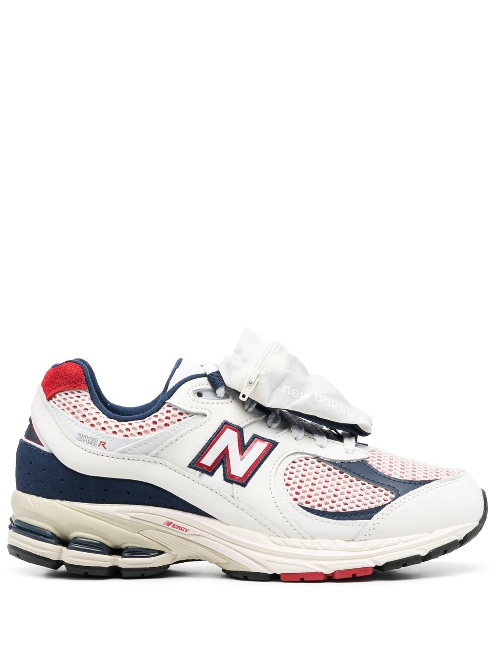 New Balance 小袋细节系带运动鞋 - 白色