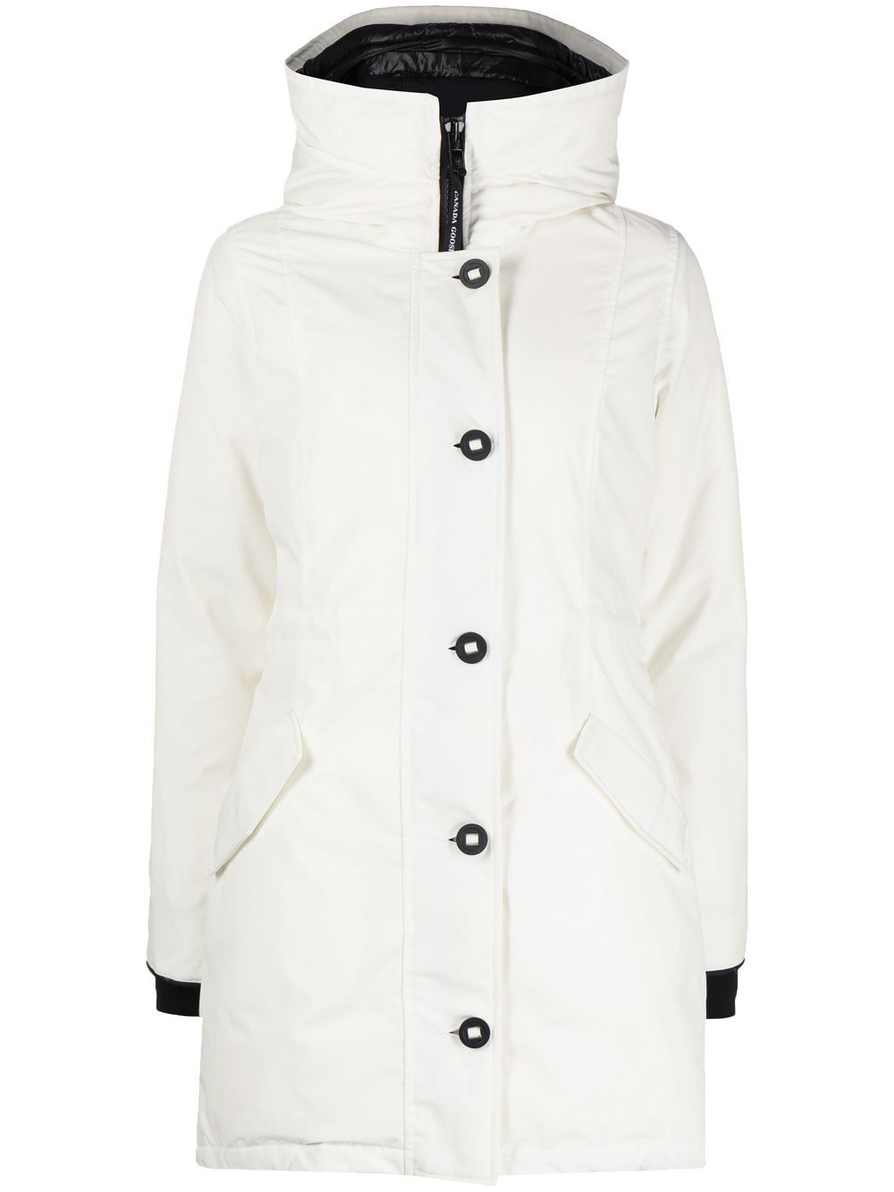 Canada Goose Rossclair 连帽派克大衣 - 白色