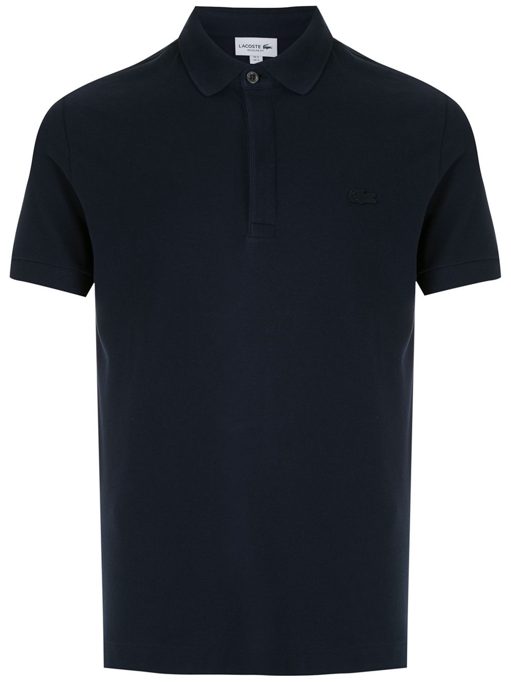 Lacoste logo贴花polo衫 - 蓝色