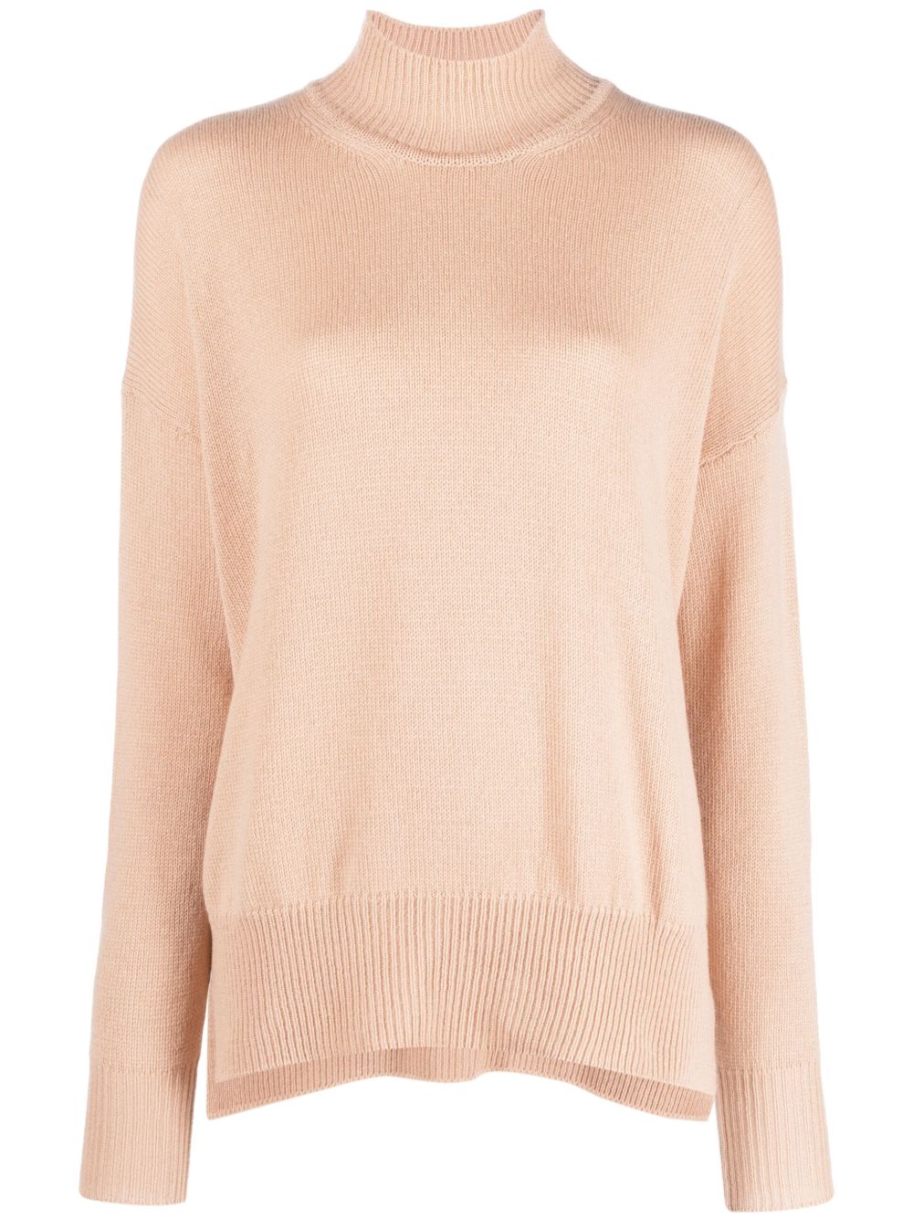 Jil Sander 高领羊绒针织毛衣 - 中性色