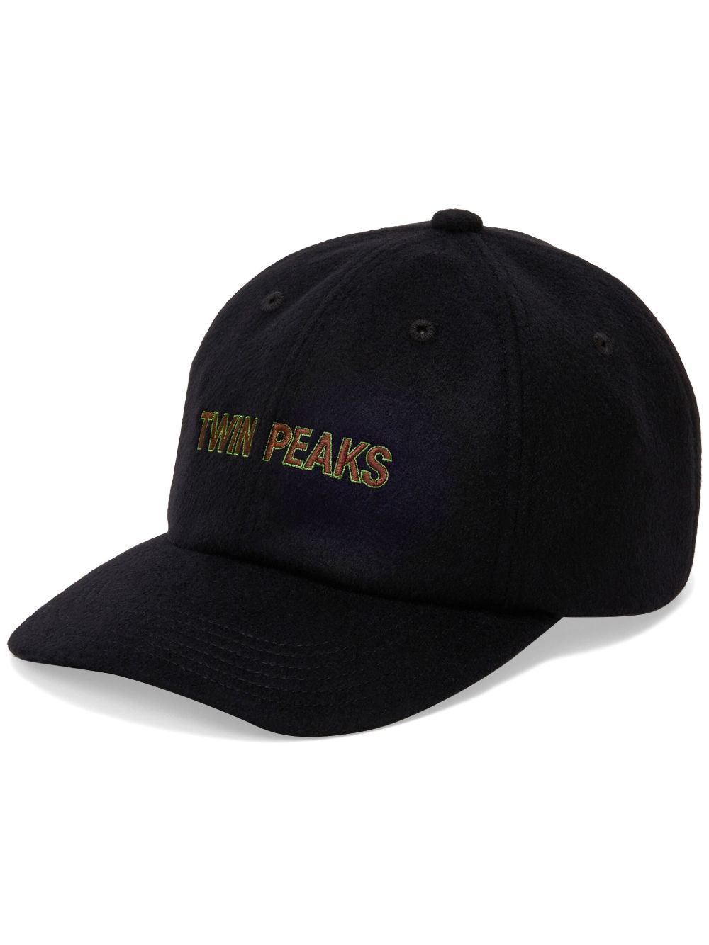 Undercover Twin Peaks 刺绣棒球帽 - 黑色