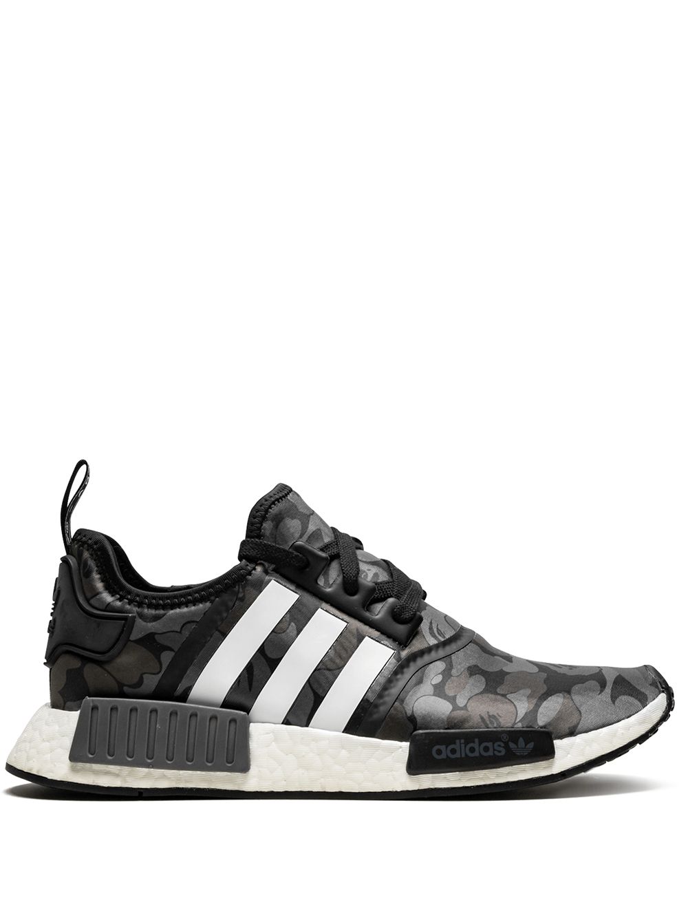 adidas NMD_R1 Bape运动鞋 - 黑色