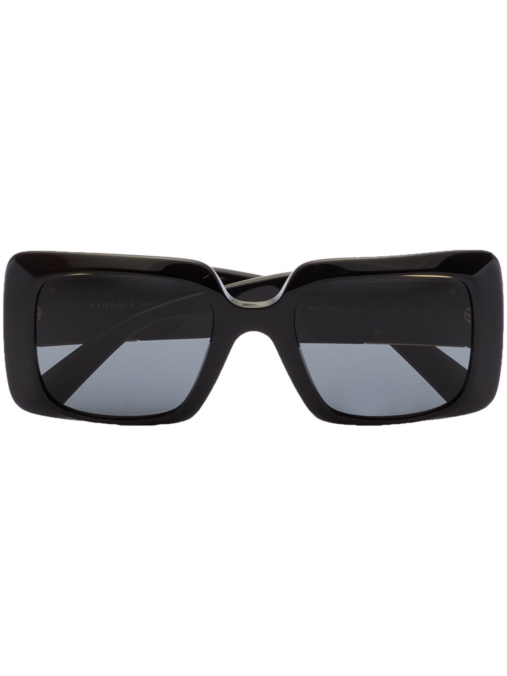 Versace Eyewear 范思哲眼镜系列 范思哲 美杜莎方框太阳眼镜 - 黑色