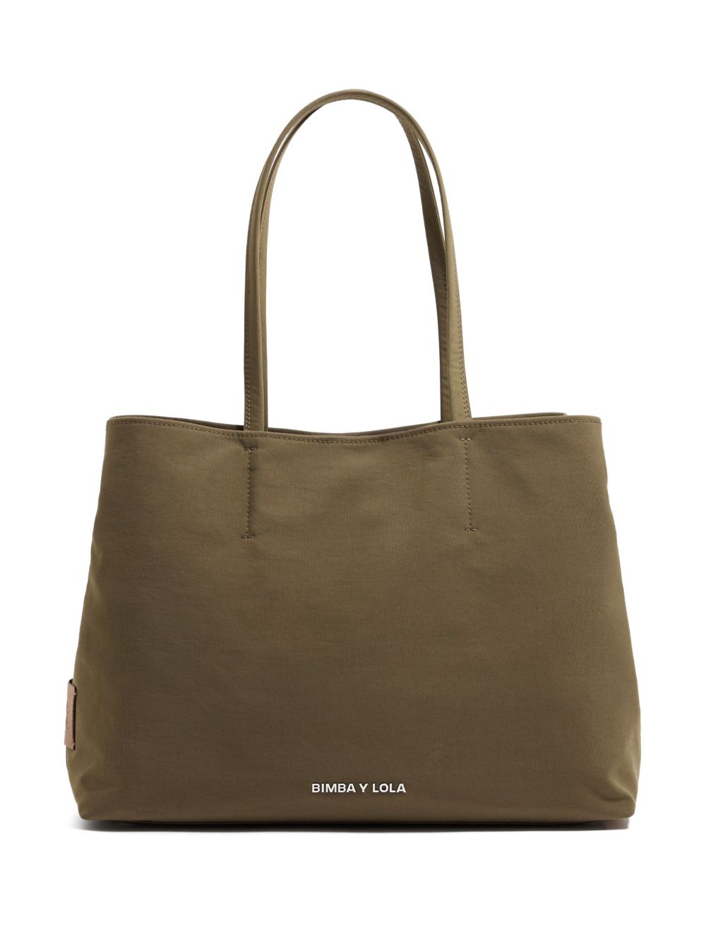 Bimba y Lola Gabardine Chihuahua 大号手提包 - 绿色