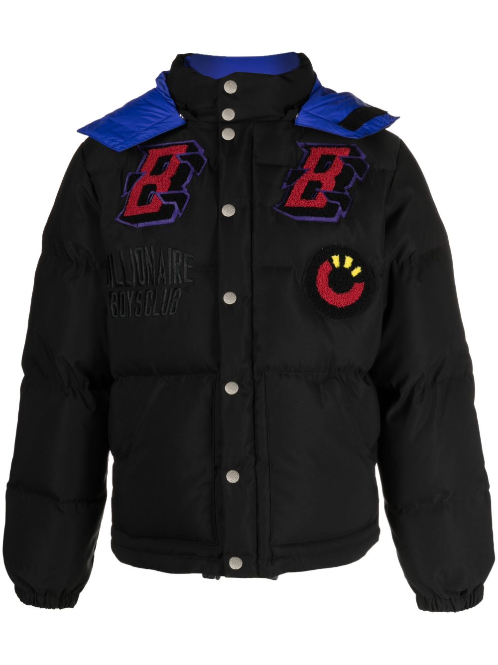 Billionaire Boys Club 标贴填充夹克 - 黑色