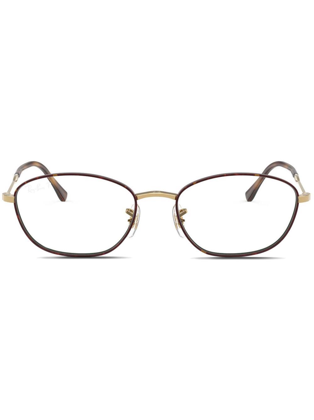 Ray-Ban RX3749V 眼镜 - 褐色