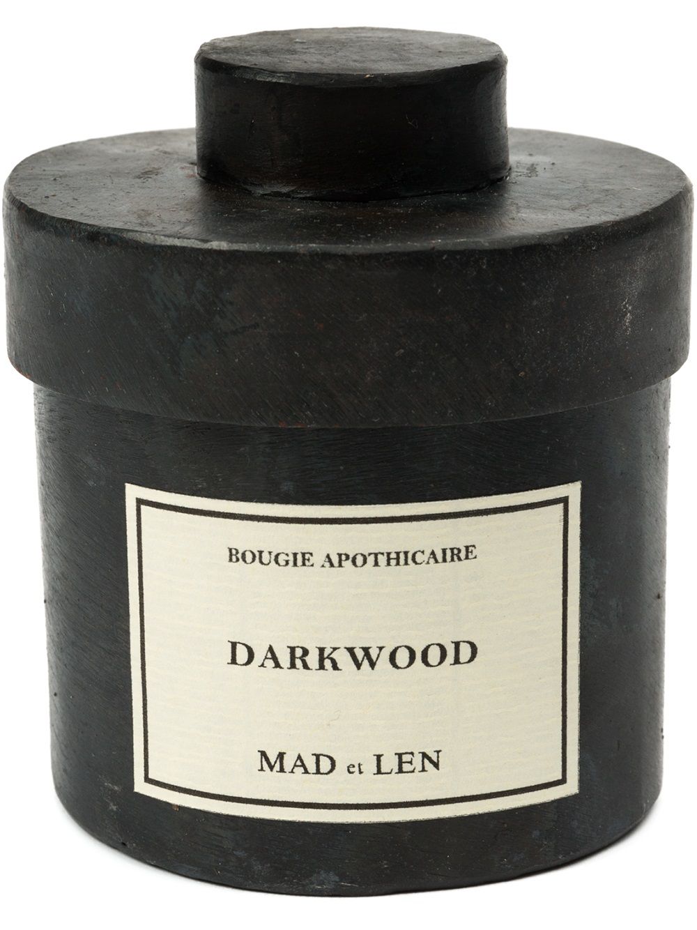 MAD et LEN 'Darkwood'香薰蜡烛 - 黑色