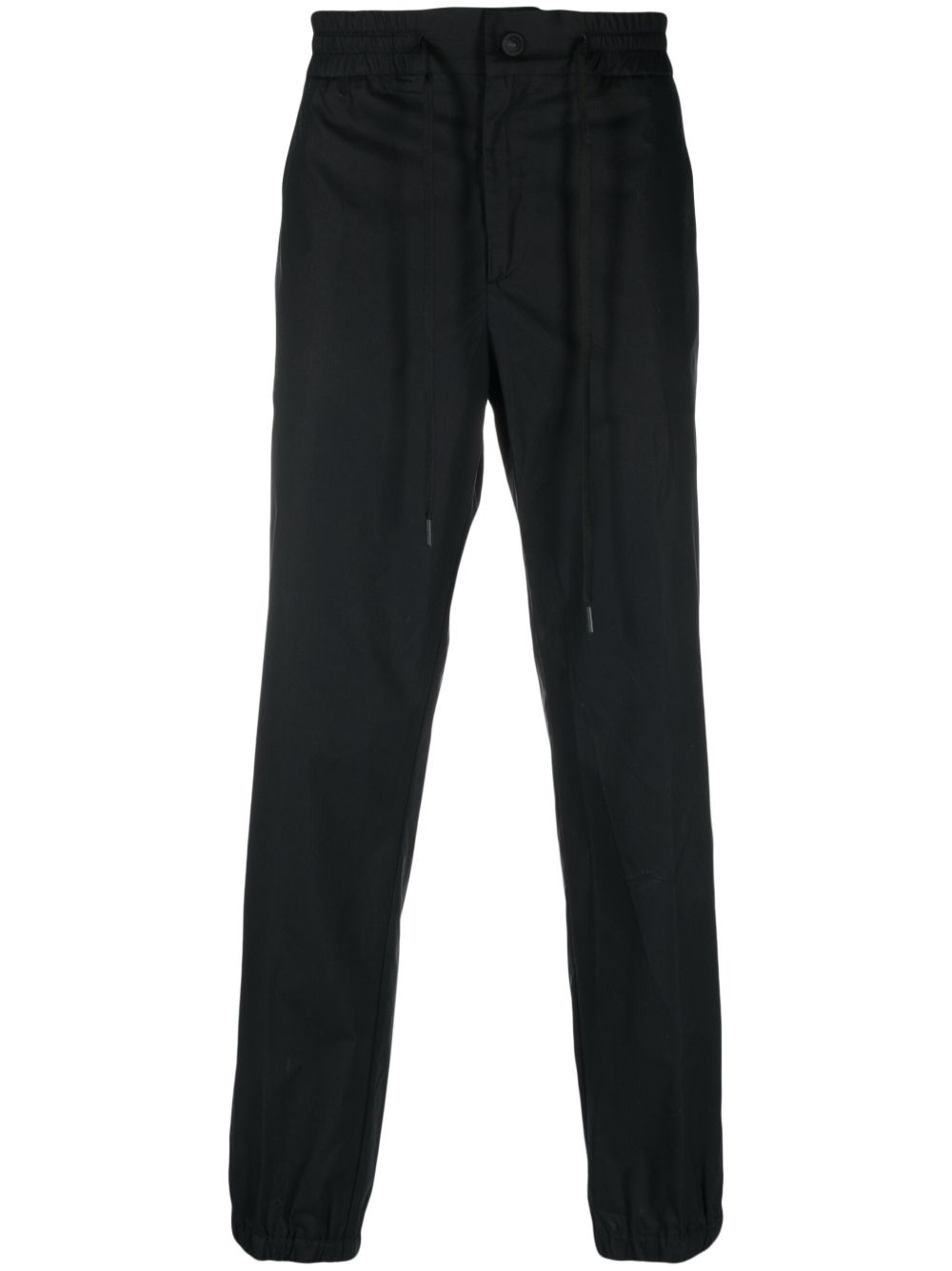 Versace Jeans Couture 标贴长裤 - 黑色