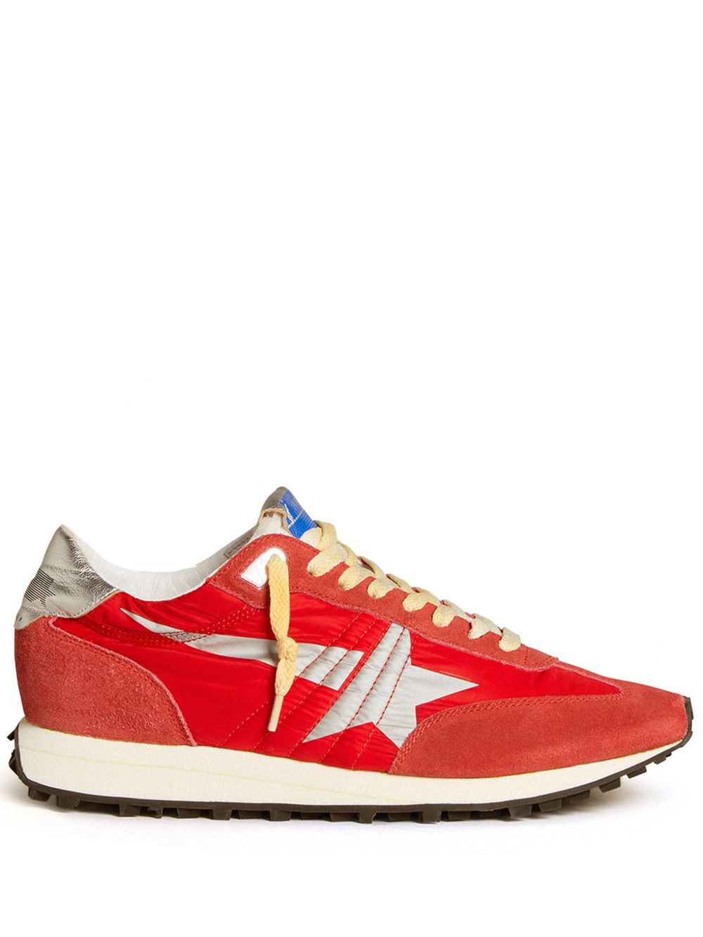 Golden Goose Star Laminated 运动鞋 - 红色
