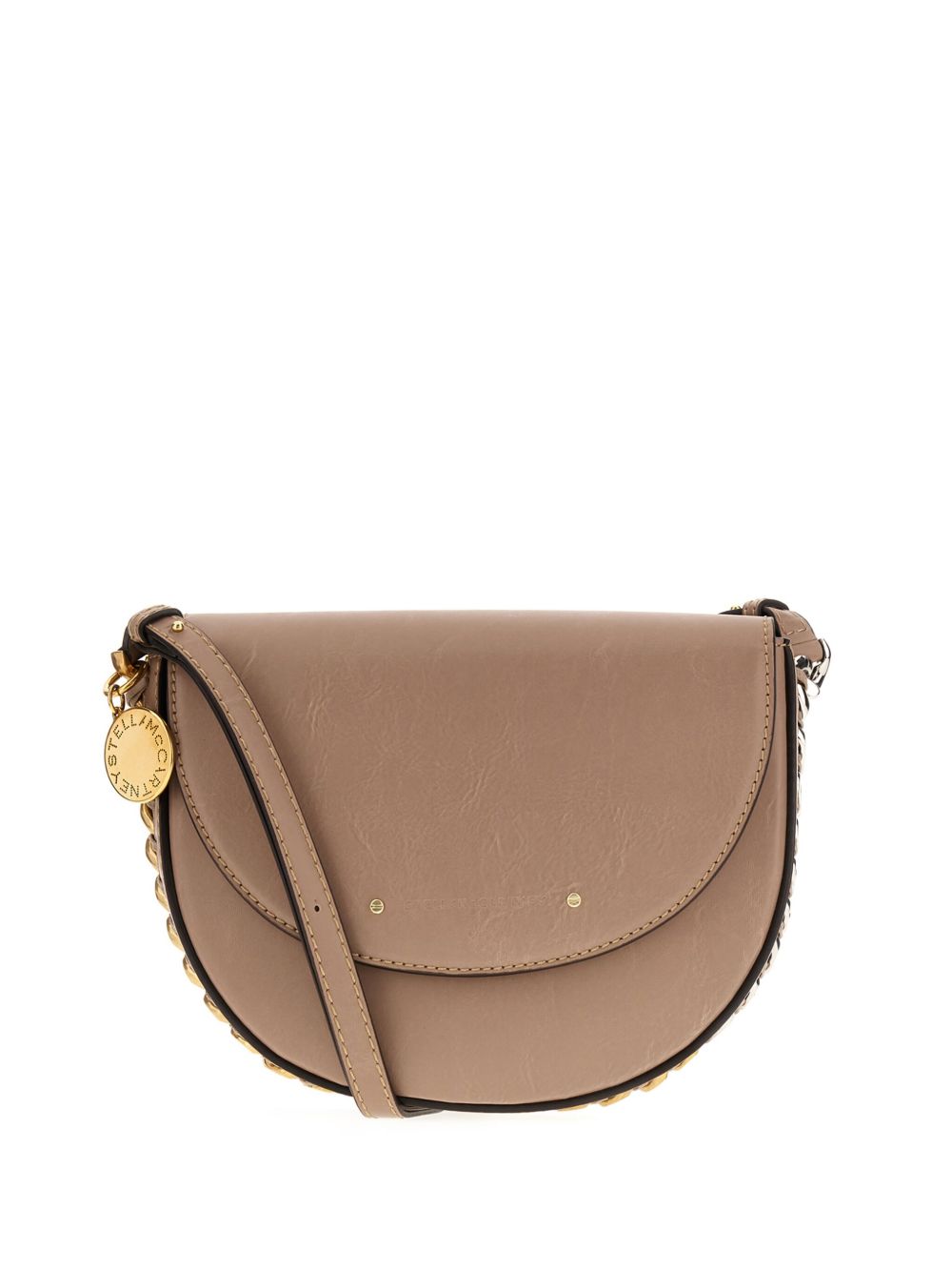 Stella McCartney Frayme 中号单肩包 - 中性色
