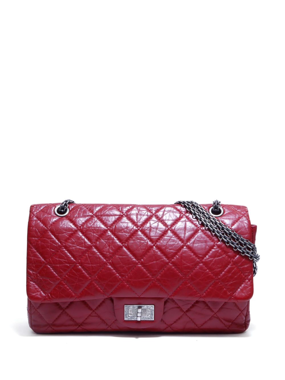 CHANEL Pre-Owned 2.55 单肩包（2011年典藏款） - 红色